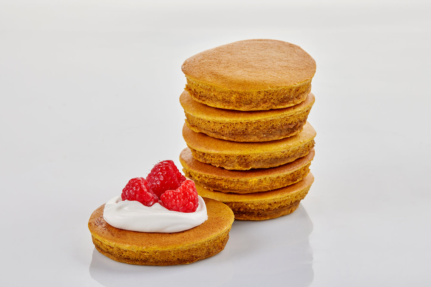 Mini Protein Pancakes Pumpkin