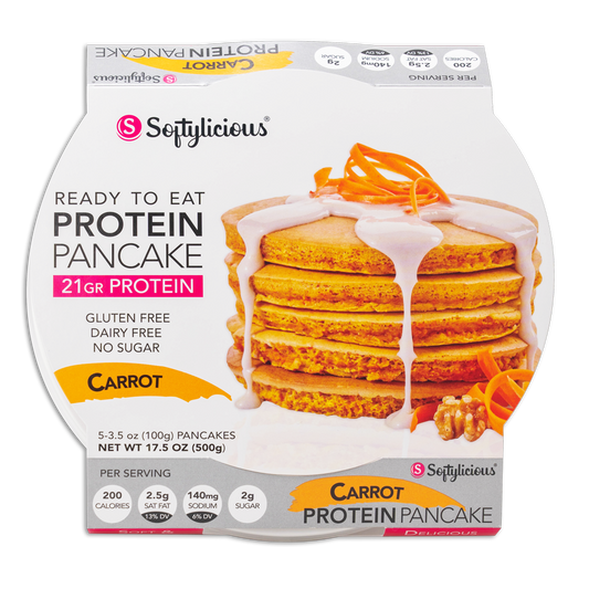 Regular Carrot Protein Pancakes