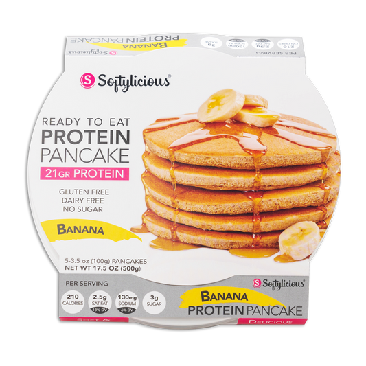 Regular Banana Protein Pancakes