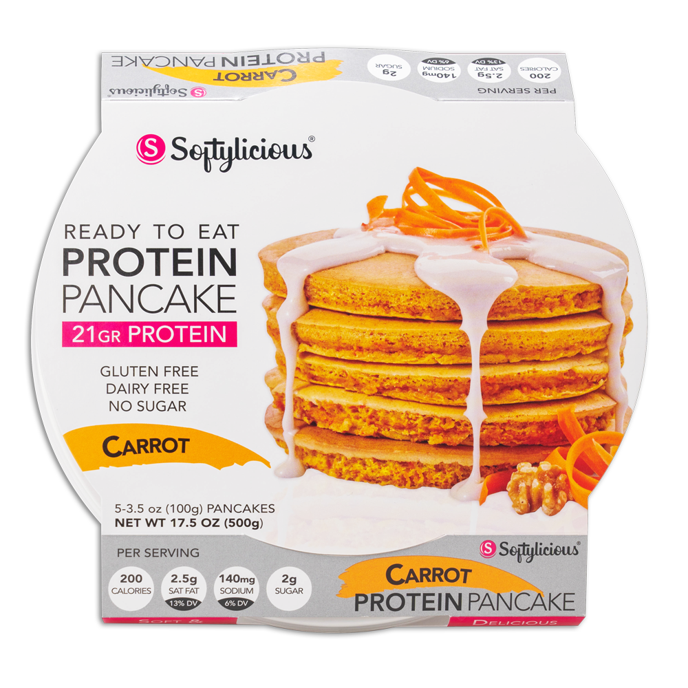 Regular Carrot Protein Pancakes